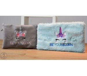 Stickserie ITH - Einhorn Tasche Dreaming Unicorn - BeYOUnicorn